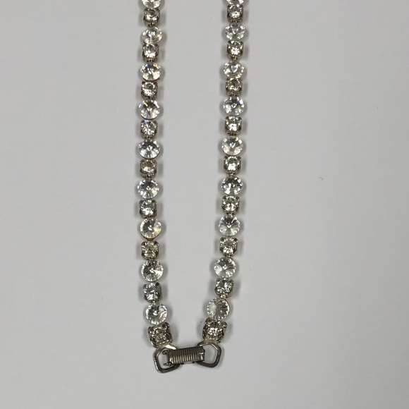 Rhinestone Crystal Pendant Necklace - Picture 6 of 9